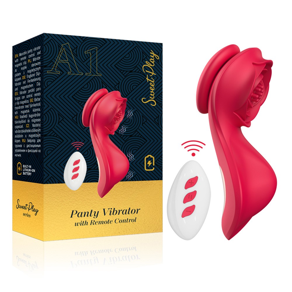 Вібратор - Erospace Sweet Play Panty Vibrator With Remote Control A1 - зображення 1