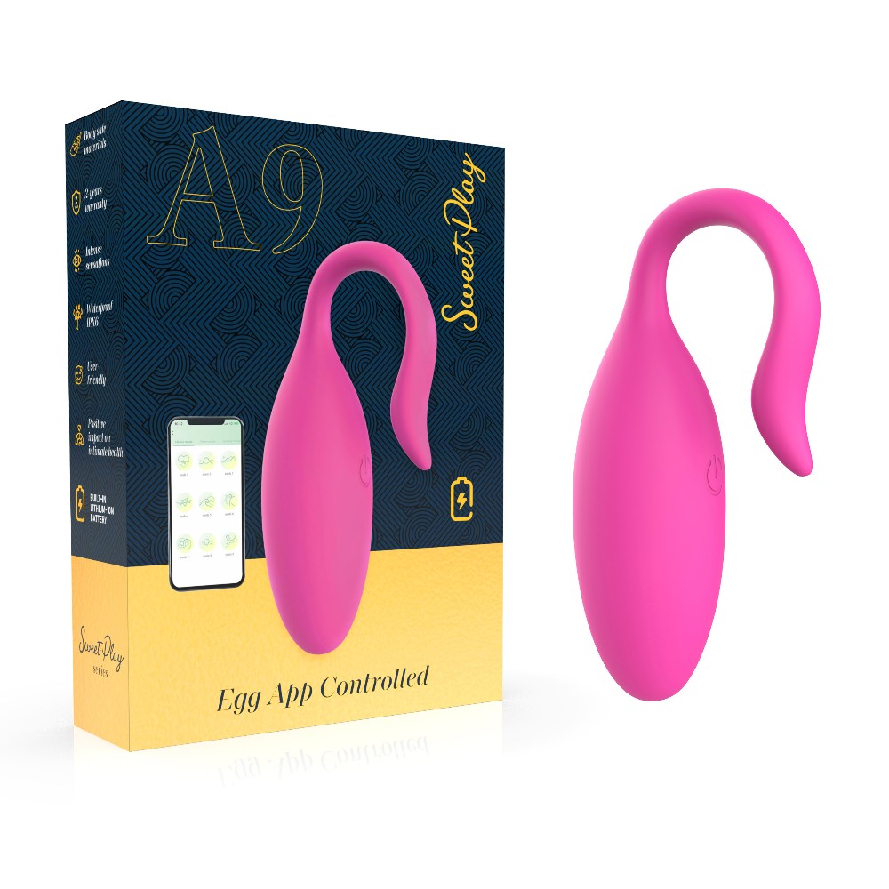 Віброяйце - Erospace Sweet Play Egg App Controlled A9 - зображення 1