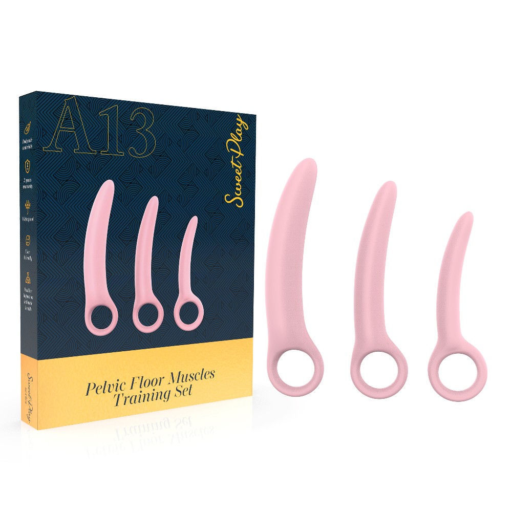 Набір вагінальних розширювачів - Erospace Sweet Play Pelvic Floor Muscles Training Set A13 - зображення 1
