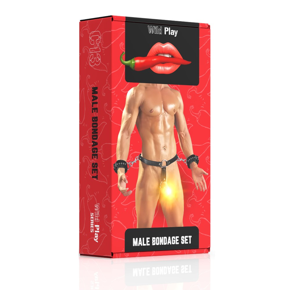 Набір БДСМ - Erospace Wild Play Male Bondage Set C13 - зображення 1