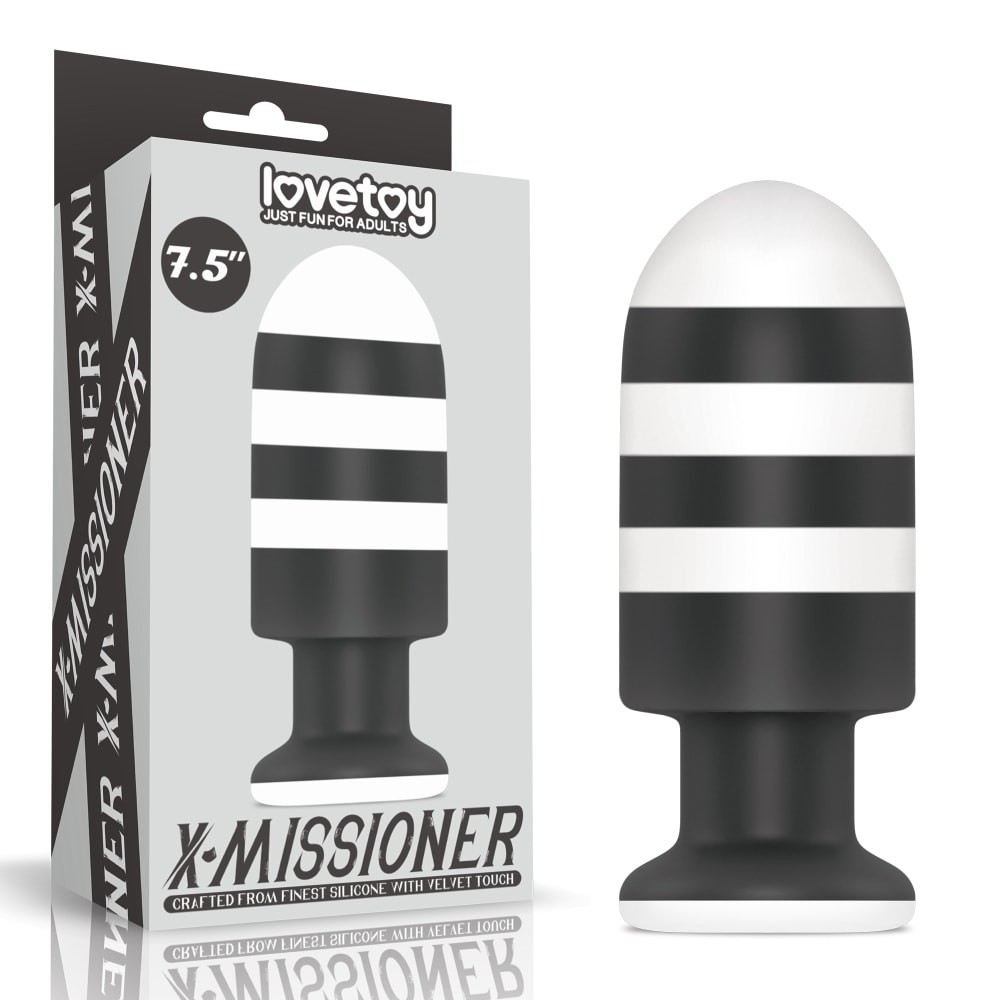 Анальна пробка - X-Missioner Butt Plug 7.5" - зображення 1