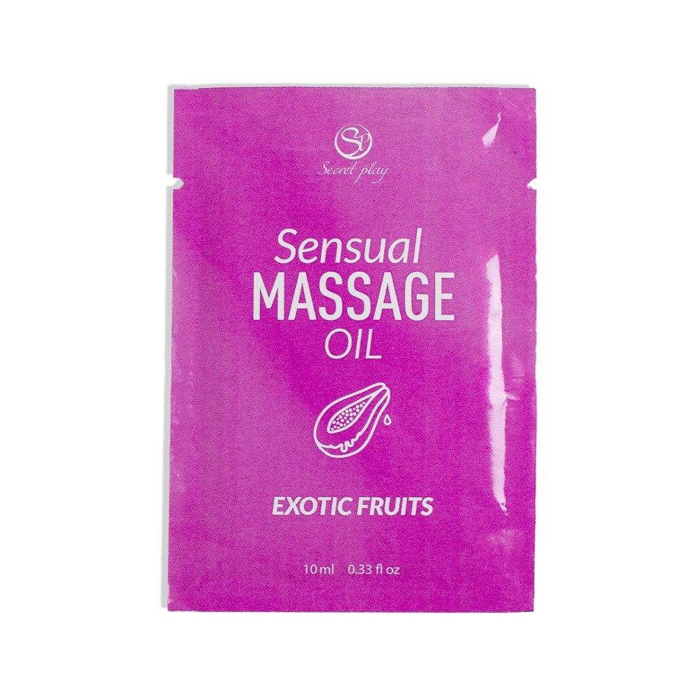 Масажна олійка - Exotic Fruits Massage Oil, 10 мл - зображення 1
