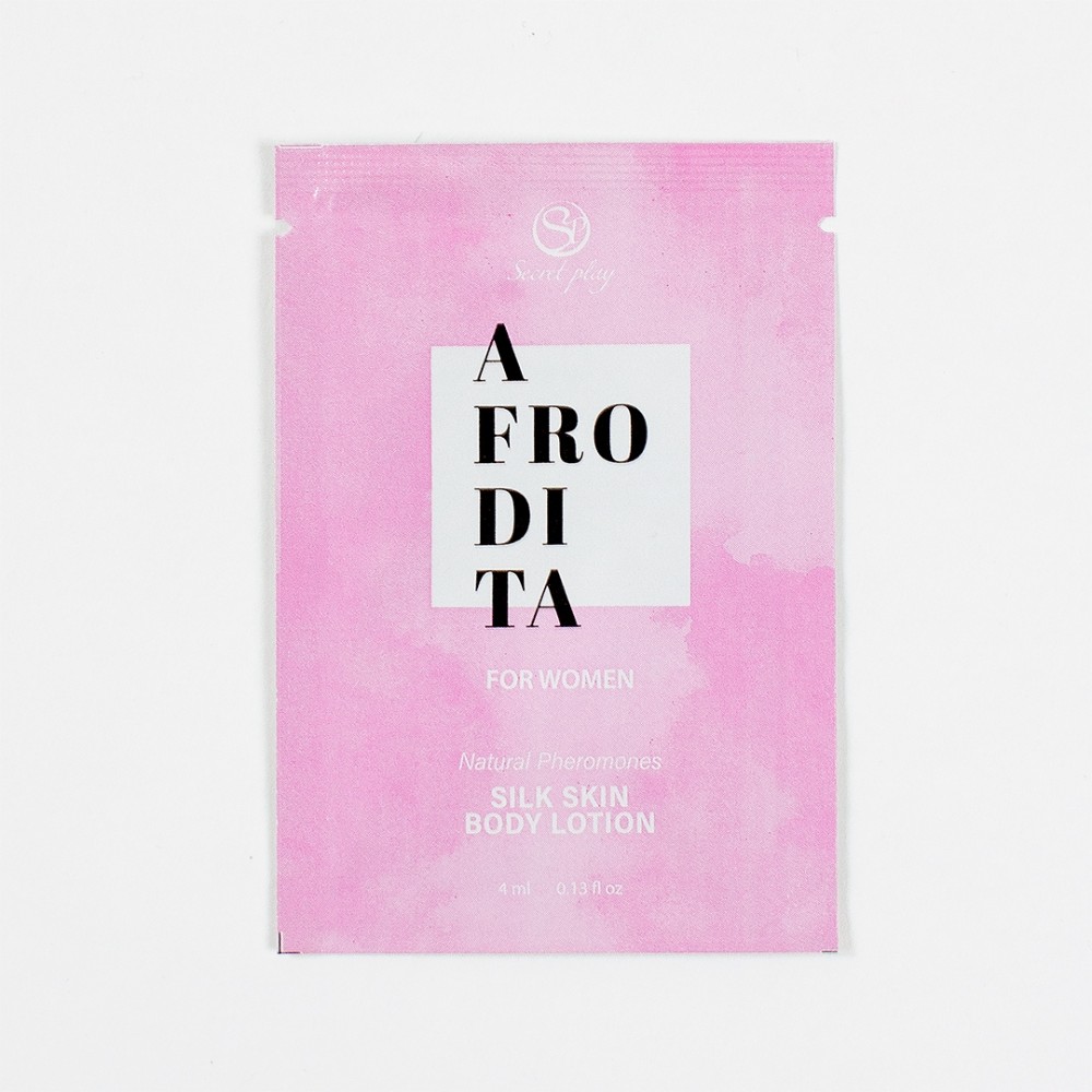 Крем - Afrodita Silk Skin Body Lotion, 4 мл - зображення 1