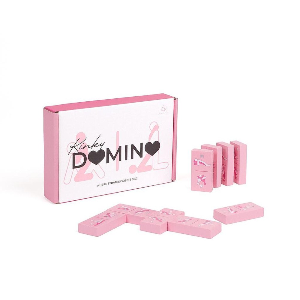 Гра - Kinky Domino Wooden Game - зображення 1