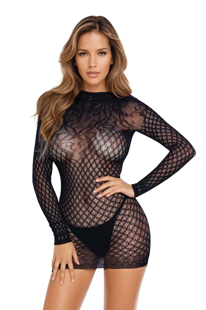 Плаття - Dress 3018, black - One Size - зображення 1