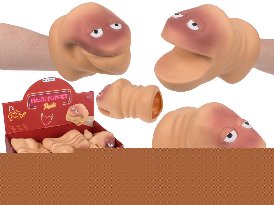 Лялька на руку у вигляді пеніса Hand Puppet Penis - зображення 1