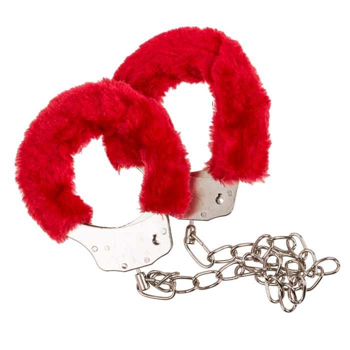 Поножі Plush Leg Cuffs Red - зображення 1