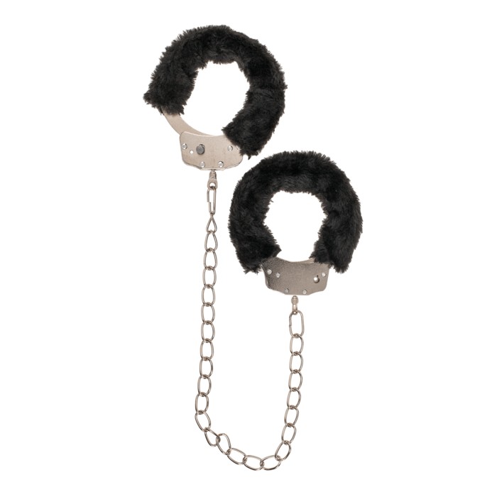 Поножі Plush Leg Cuffs Black - зображення 1