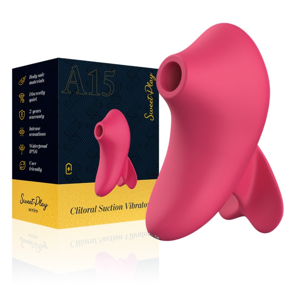 Вакуумний стимулятор - Erospace Sweet Play Critoral Suction Vibrator A15 - зображення 1