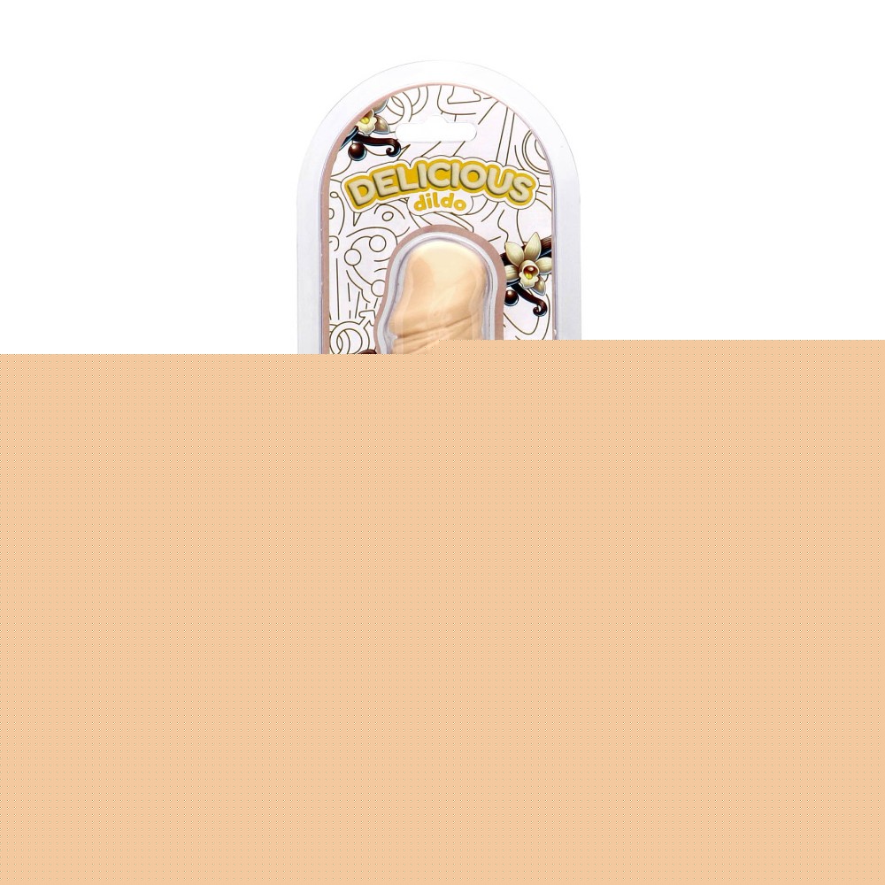 Фалоімітатор з ароматом ванілі - Toyz4lovers Delicious Dildo Vanilla, 20 см - зображення 1