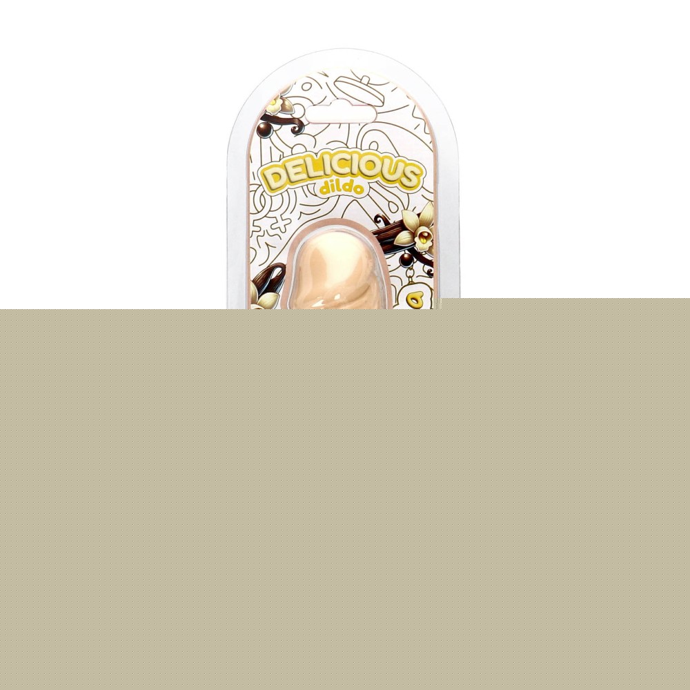 Фалоімітатор з ароматом ванілі - Toyz4lovers Delicious Dildo Vanilla, 15 см - зображення 1