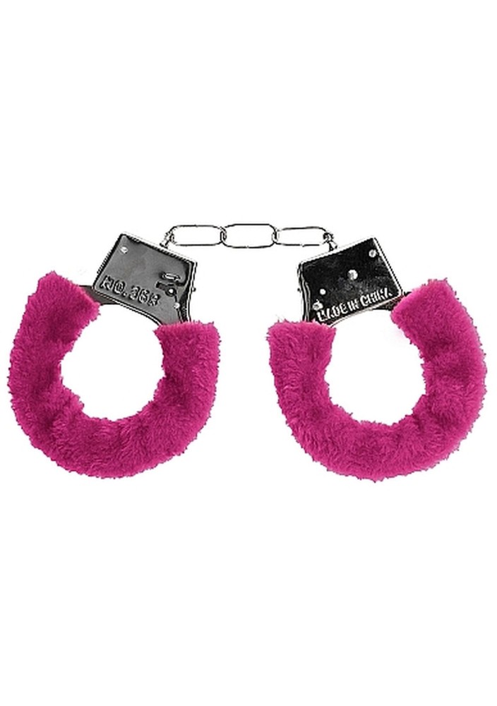 Наручники - Ouch! Beginner's Handcuffs Furry Pink - зображення 1
