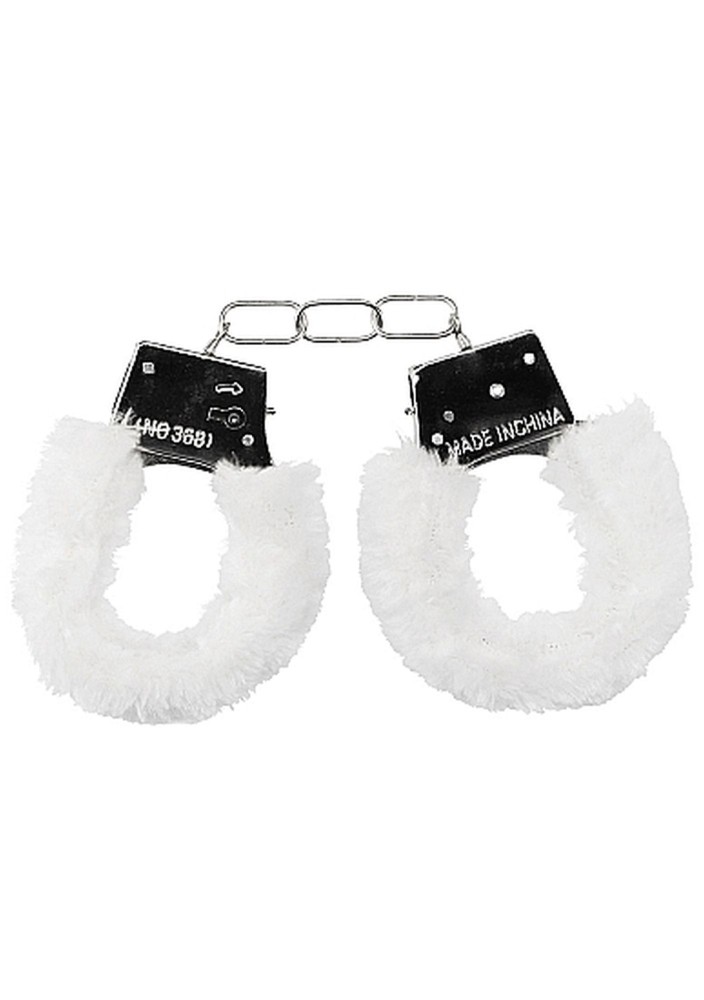 Наручники - Ouch! Beginner's Handcuffs Furry White - зображення 1