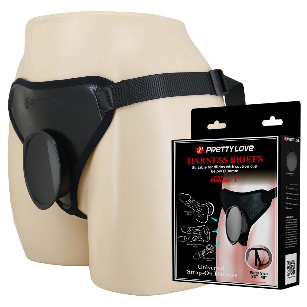 Трусики для страпону - Pretty Love Harness Briefs Caludio I - зображення 1