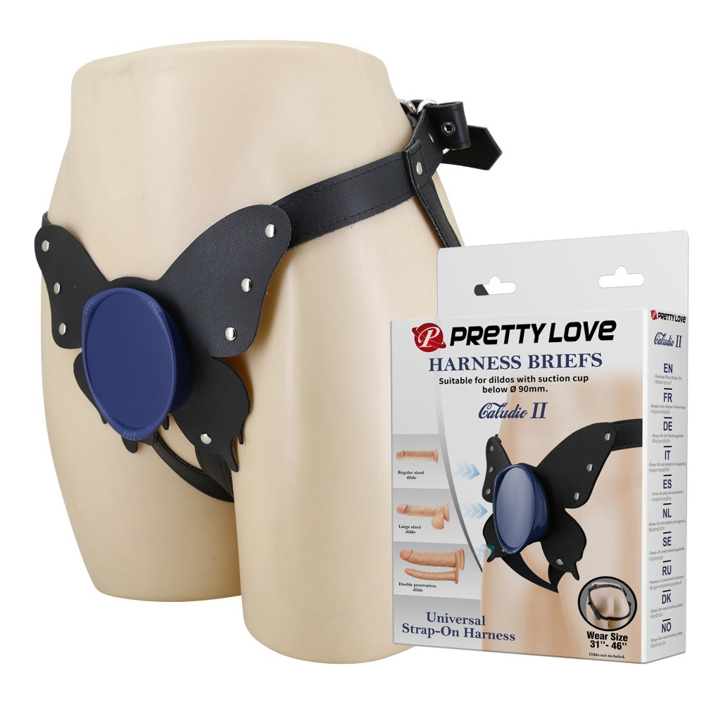 Трусики для страпону - Pretty Love Harness Briefs Caludio II - зображення 1