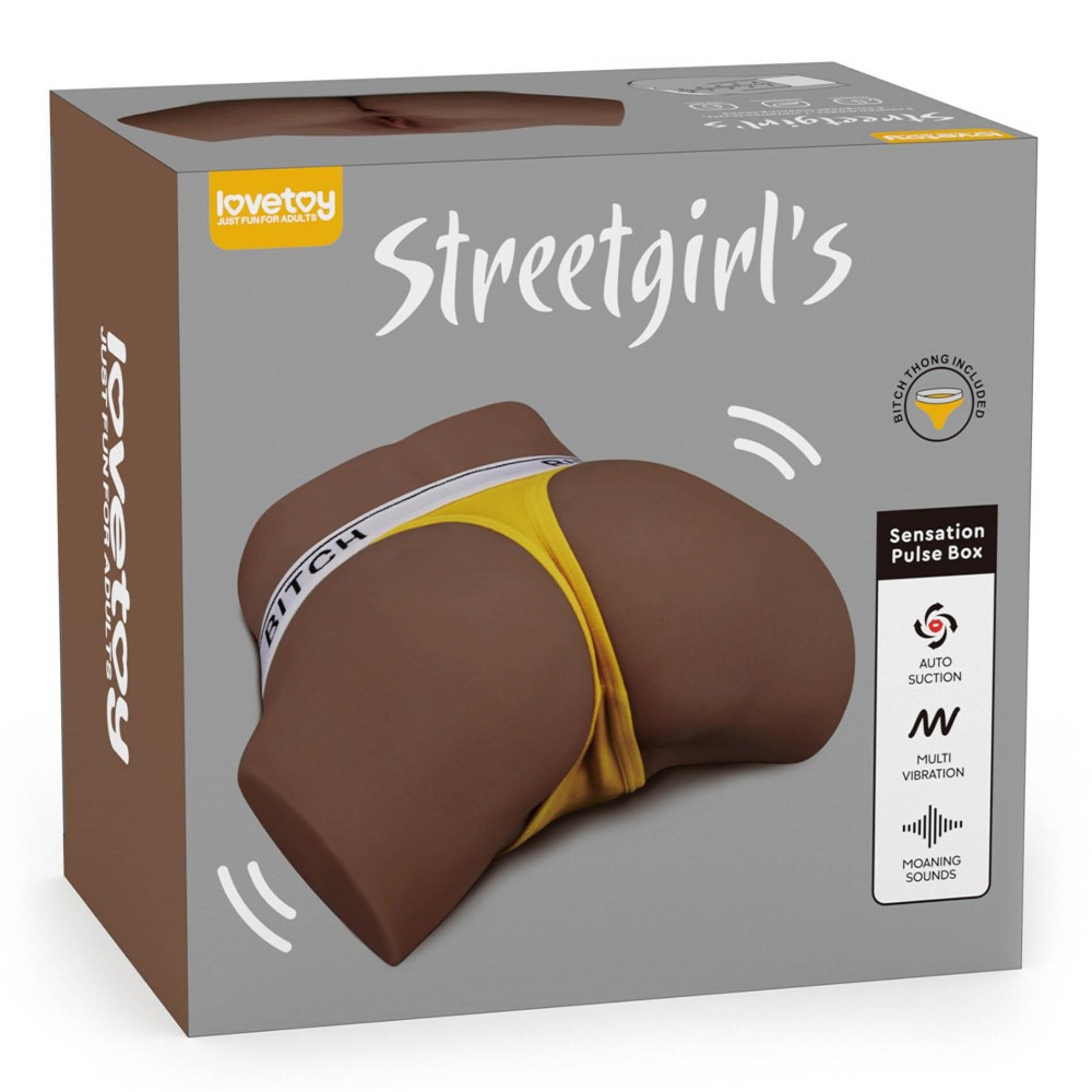 Мастурбатор - Streetgirl's 13 Sensation Pulse Black - зображення 1
