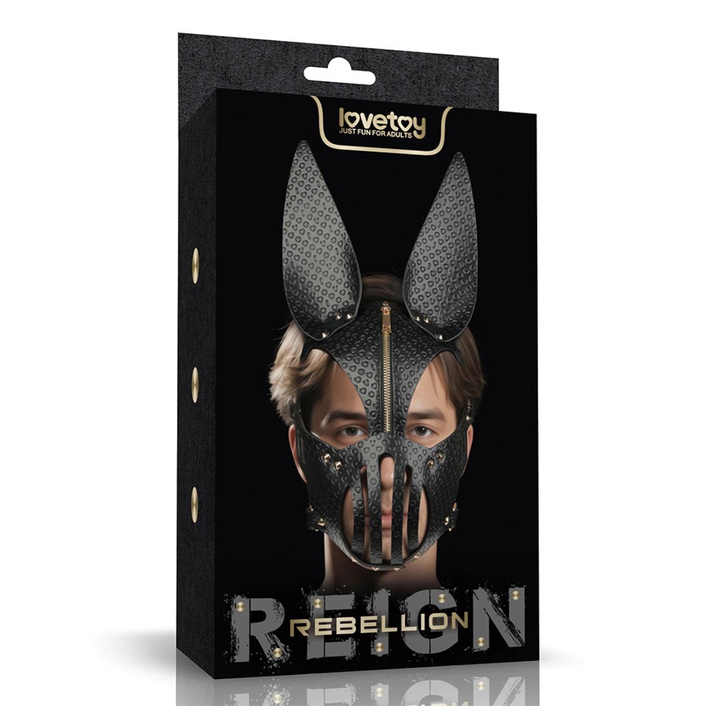 Маска - Rebellion Reign Dark Bunny Mask - зображення 1