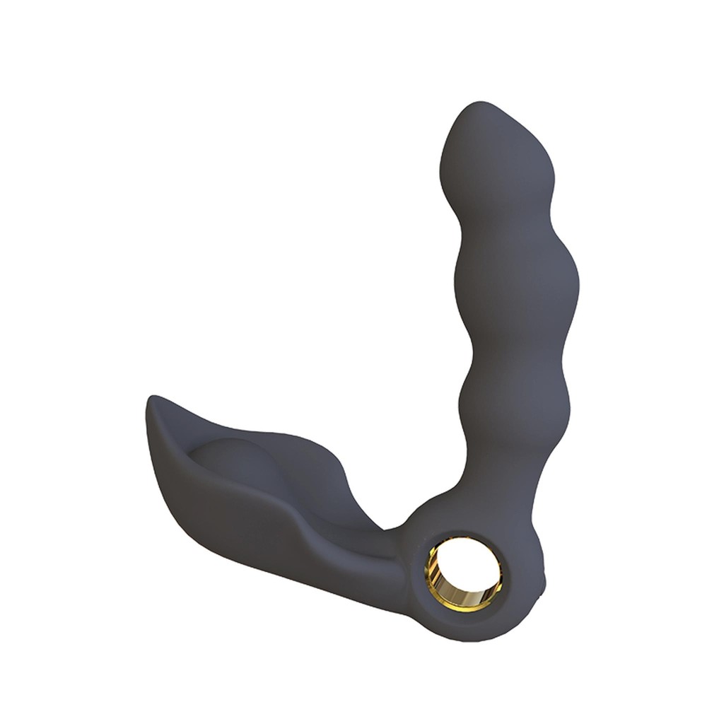 Масажер простати - Angelo Male Prostate Triple Stimulation Black - зображення 1