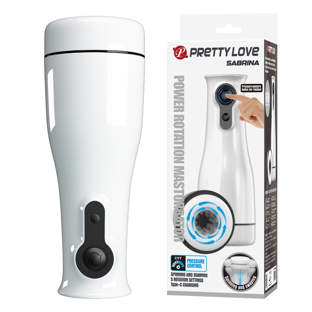 Мастурбатор - Pretty Love Sabrina Power Rotation Masturbator - зображення 1