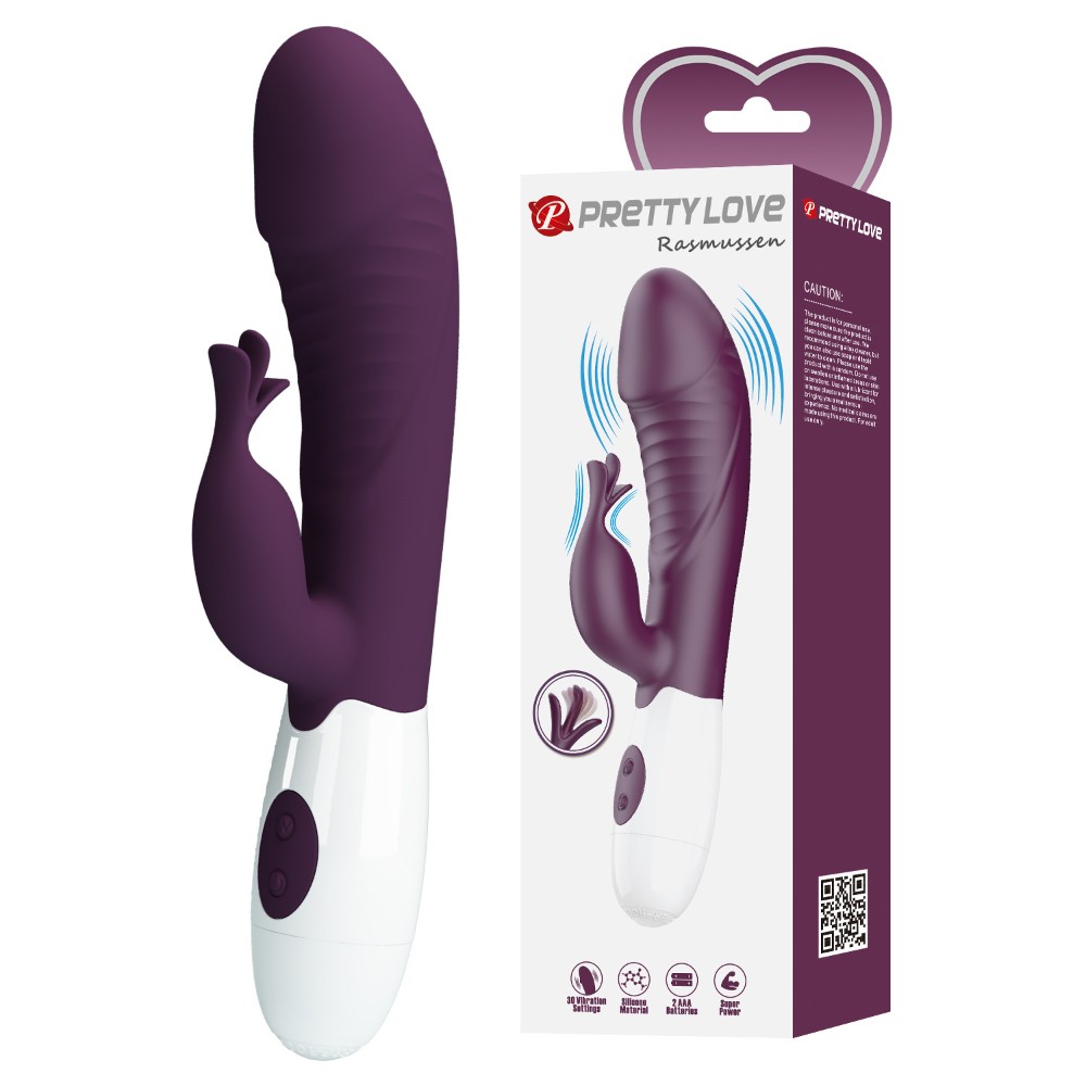 Вібратор - Pretty Love Rasmussen Dual Vibrator Purple - зображення 1