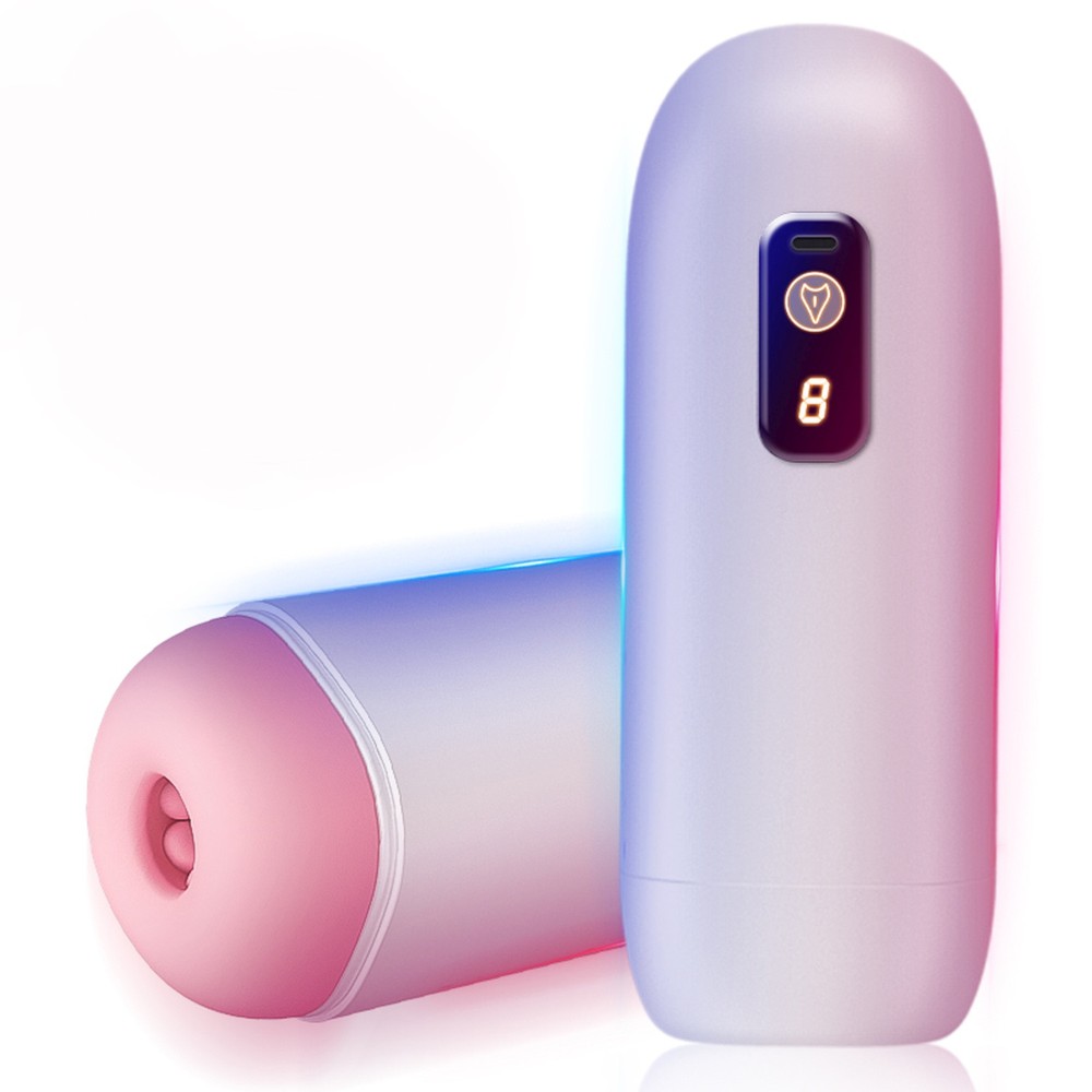 Мастурбатор - USB Rechargeable, 8 vibration functions - зображення 1