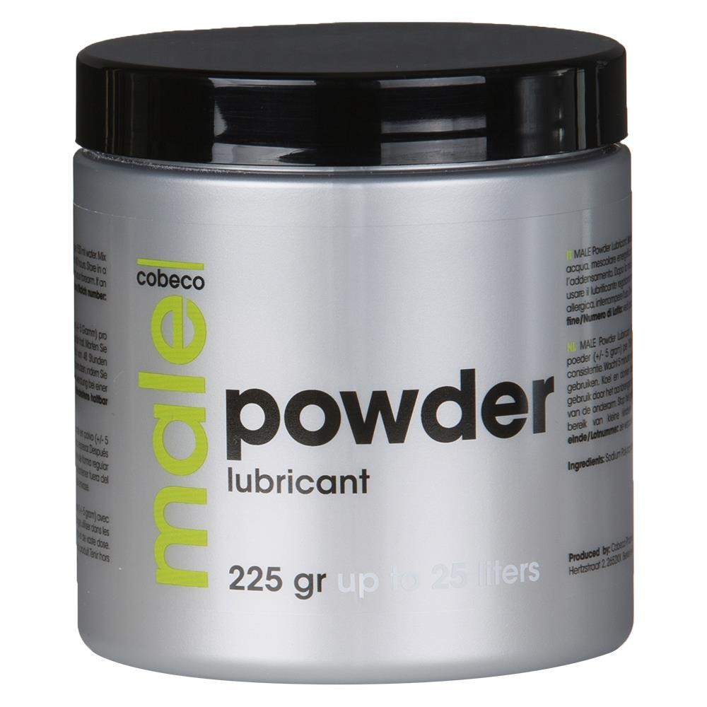 Сухий лубрикант-порошок - Male Cobeco Powder Lubricant, 225 г - зображення 1
