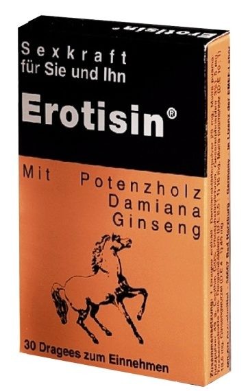 Таблетки - Erotisin, 30 таб. (08.2026) - зображення 1