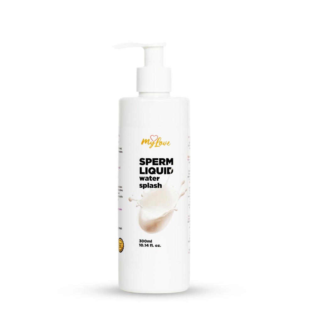 Лубрикант - MyLove Sperm Liquid Water Splash, 300 мл - зображення 1