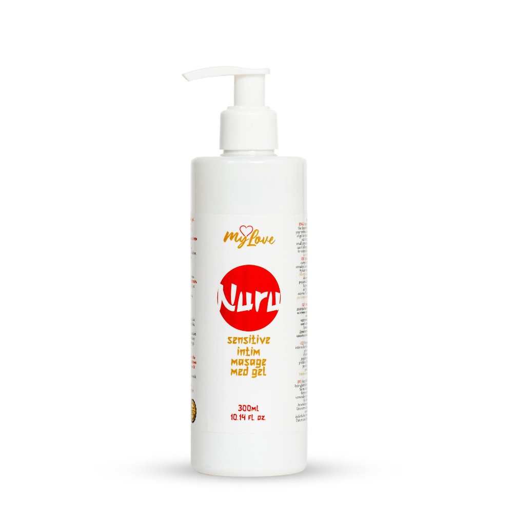 Гель для нуру масажу - MyLove Nuru Sensitive Intim Masage Med Gel, 300 мл - зображення 1