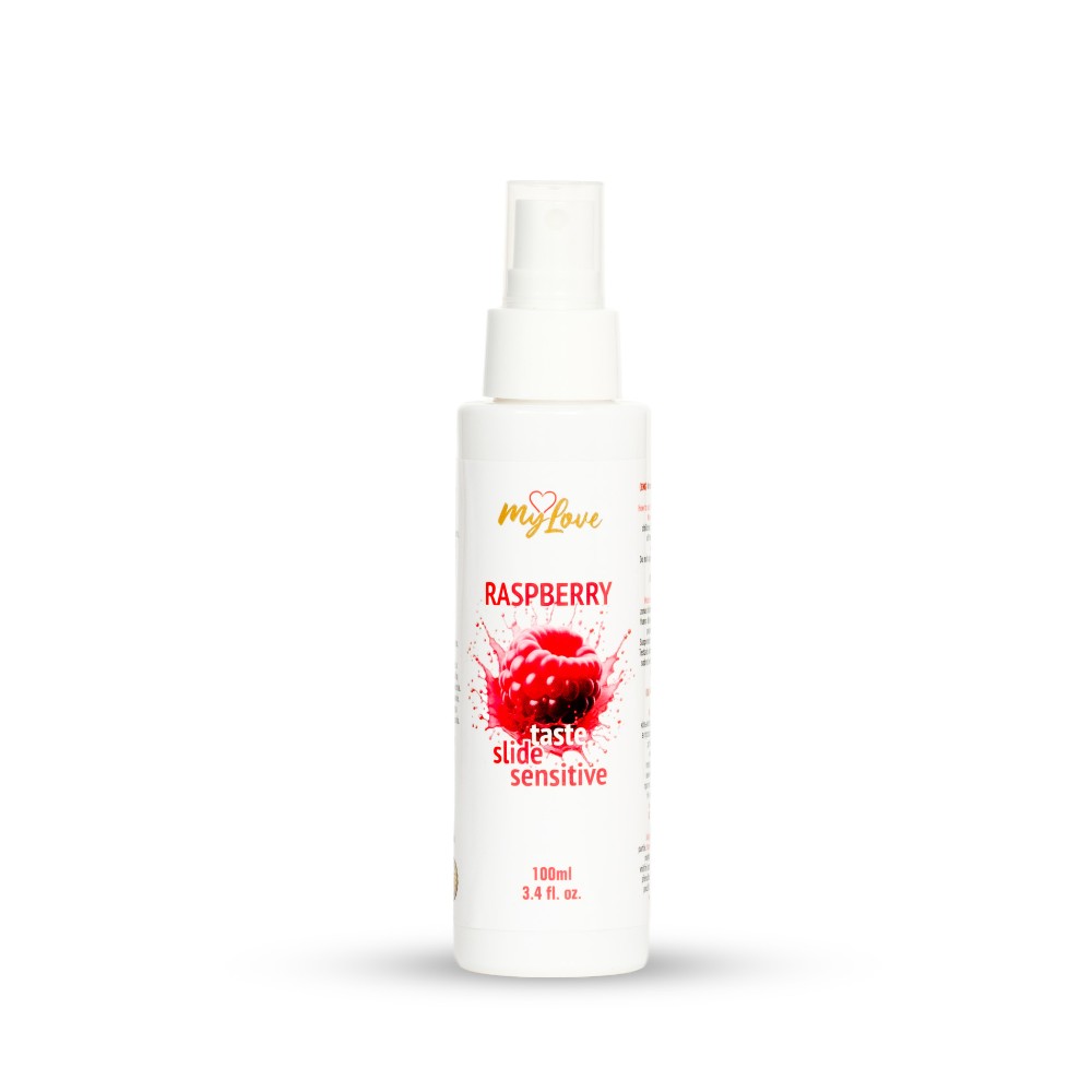 Інтимний гель-лубрикант - MyLove Taste-Slide Sensitive Raspberry, 100 мл - зображення 1