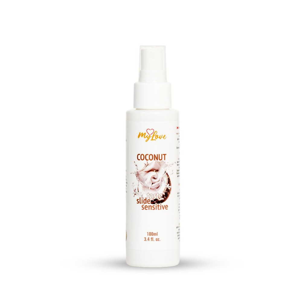 Інтимний гель-лубрикант - MyLove Taste Slide Sensitive Coconut, 100 мл - зображення 1