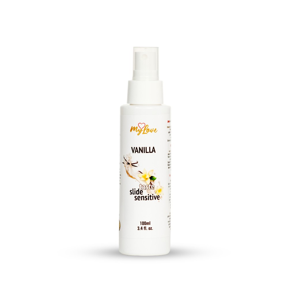 Інтимний гель-лубрикант - MyLove Taste Slide Sensitive Vanilla, 100 мл - зображення 1