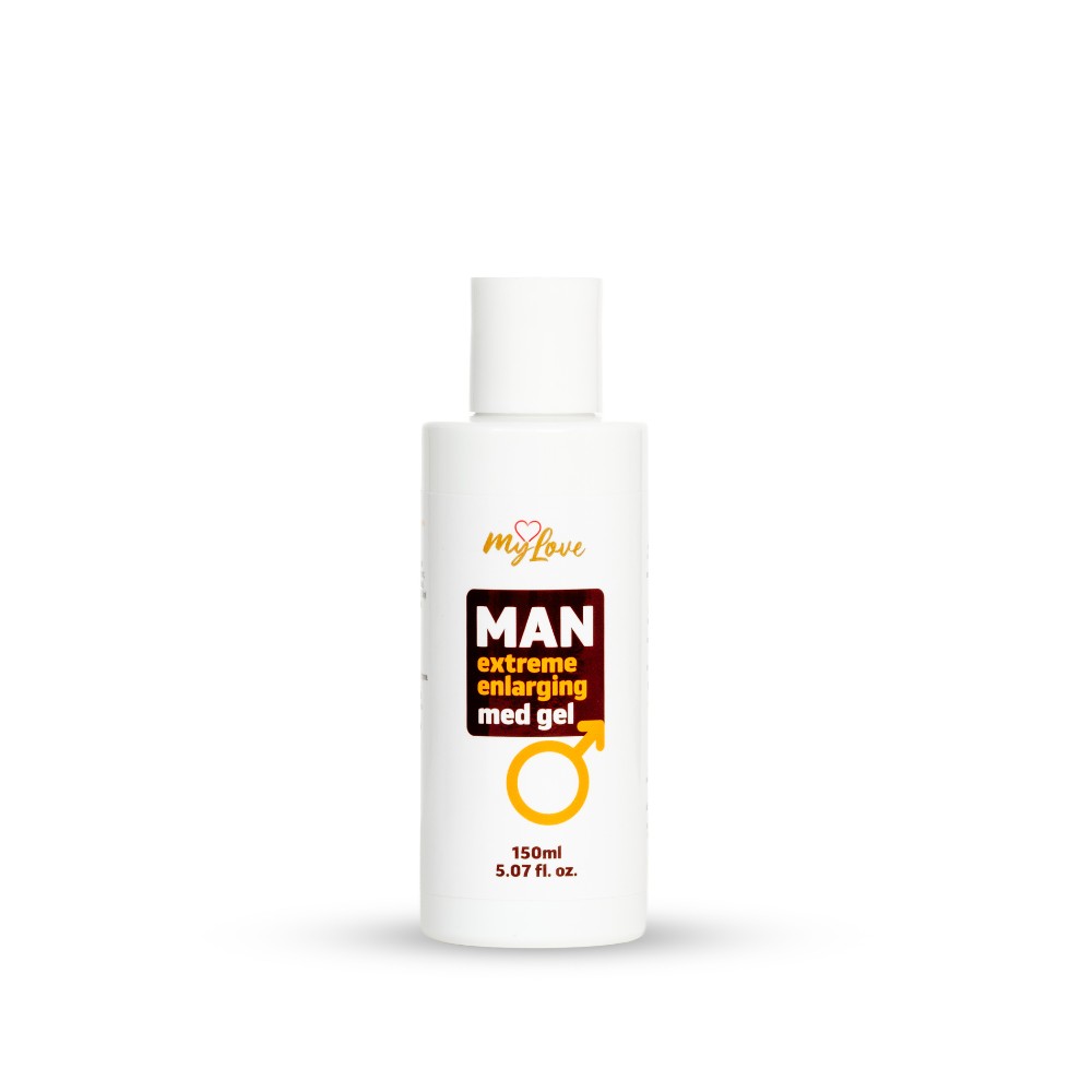 Збільшуючий гель-лубрикант для чоловіків - MyLove Man Extreme Enlarging Med Gel, 150 мл - зображення 1