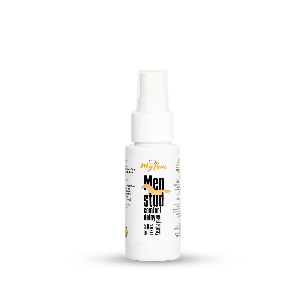 Пролонгуючий спрей-лубрикант для чоловіків - MyLove Men Stud Comfort Delay Med Spray, 50 мл - зображення 1