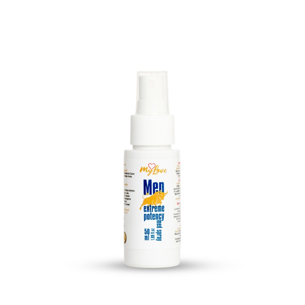Інтимний спрей-лубрикант для чоловіків - MyLove Man Extreme Potency Med Spray, 50 мл - зображення 1