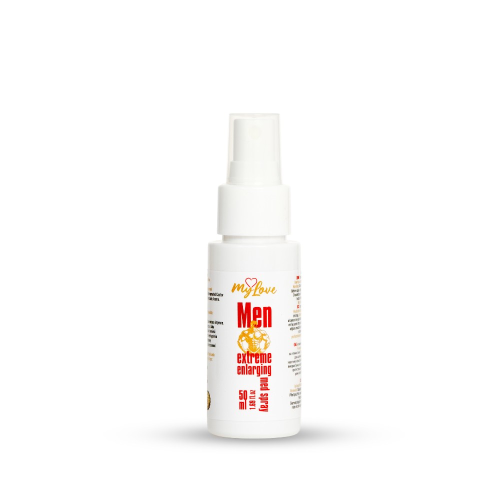 Збільшуючий спрей-лубрикант для чоловіків - MyLove Man Extreme Enlarging Med Spray, 50 мл - зображення 1