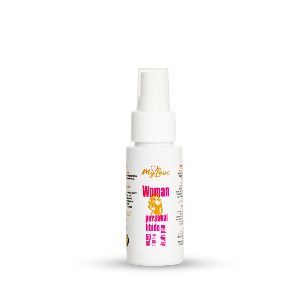 Інтимний спрей-лубрикант для жінок - MyLove Woman Personal Libido Med Spray, 50 мл - зображення 1