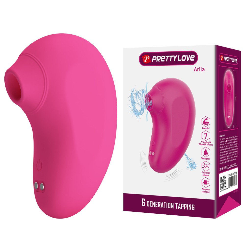 Кліторальний вібростимулятор - Pretty Love Arila Clitoral Suction Vibrator - зображення 1