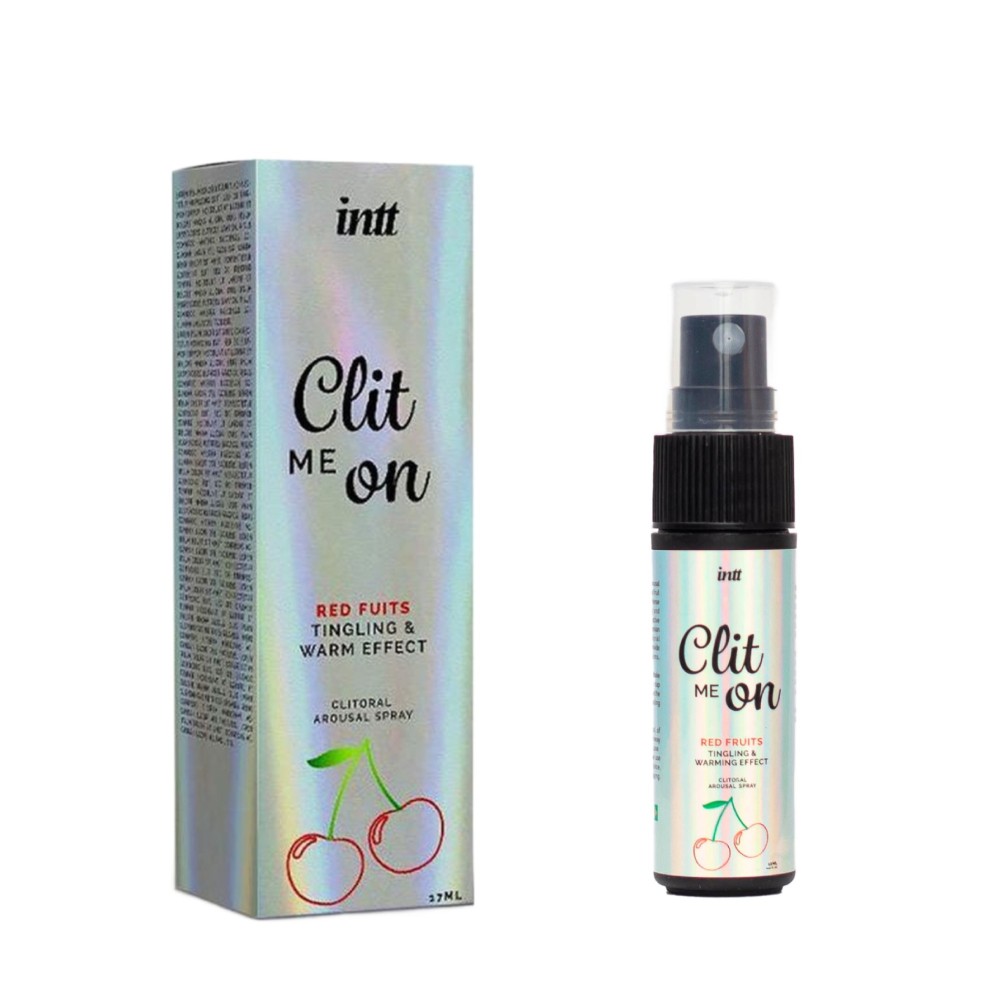 Збуджуючий спрей для клітора - Intt Clit Me On Red Fruits Tingling and Warming Effect, 12 мл - зображення 1