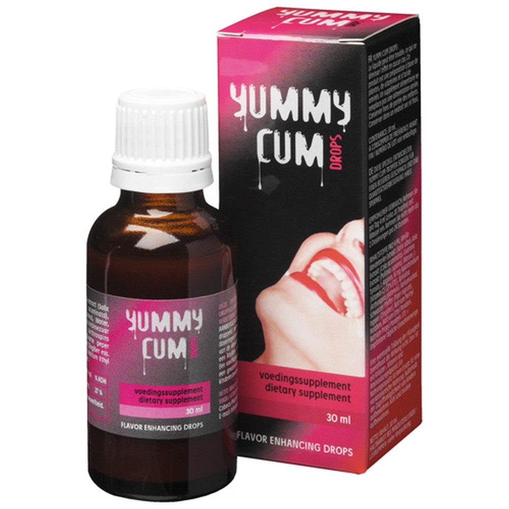 Збуджуючі краплі - Yummy Cum Drops, 30 мл (12.2026) - зображення 1