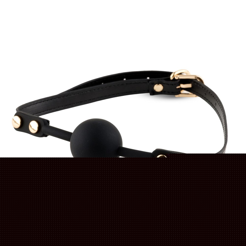Кляп - Knebel Ball Gag Black - зображення 1