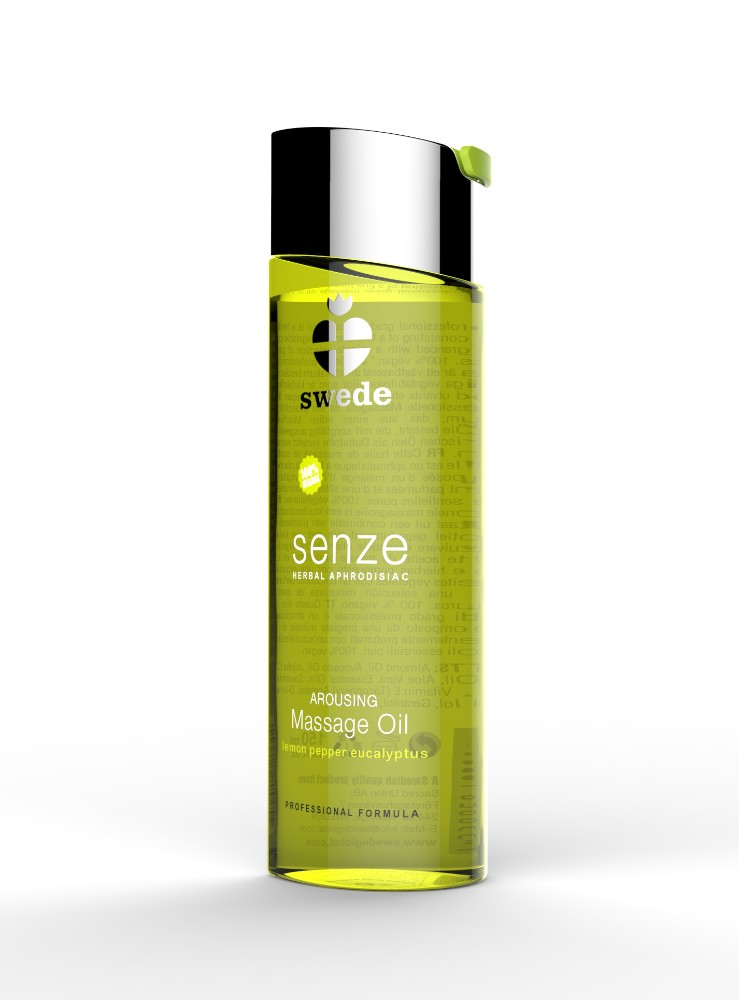 Масажна олія - Swede Senze Arousing Lemon Pepper Eucalyptus, 75 мл - зображення 1