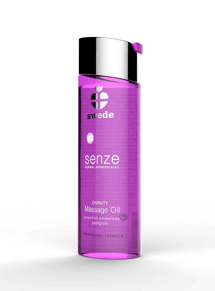Масажна олія - Swede Senze Divinity Grapefruit Palmarosa Petitgrain, 75 мл - зображення 1