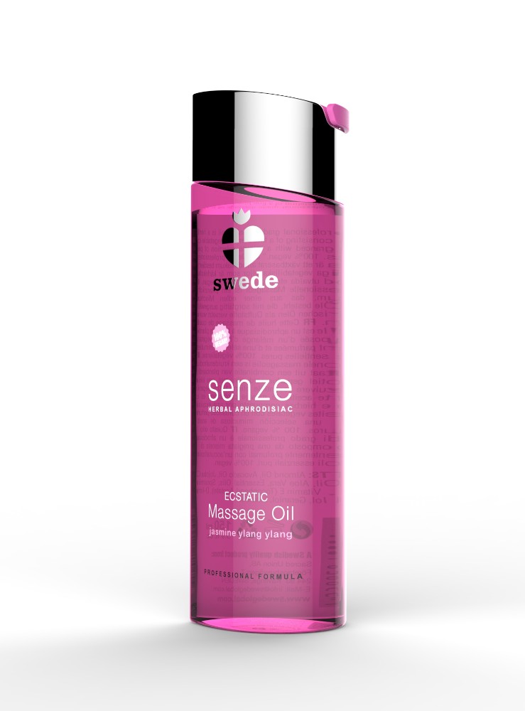 Масажна олія - Swede Senze Ecstatic Jasmine Ylang Ylang, 150 мл - зображення 1