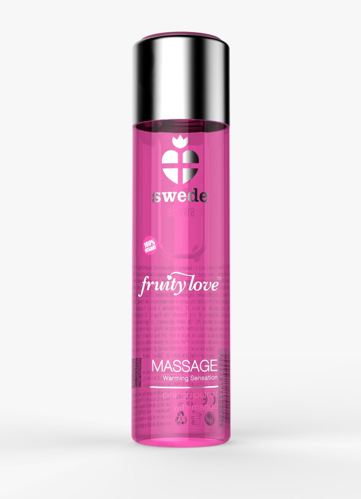 Масажна олія - Swede Fruity Love Pink Grapefruit With Mango, 120 мл - зображення 1