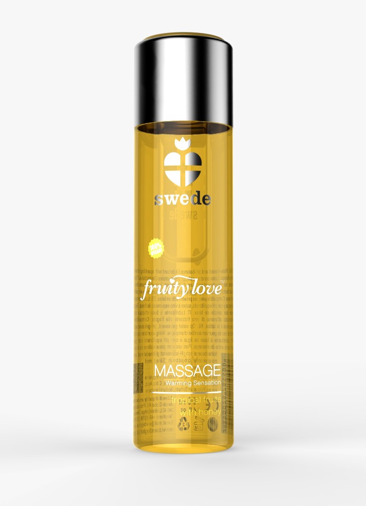 Масажна олія - Swede Fruity Love Tropical Fruits With Honey, 120 мл - зображення 1