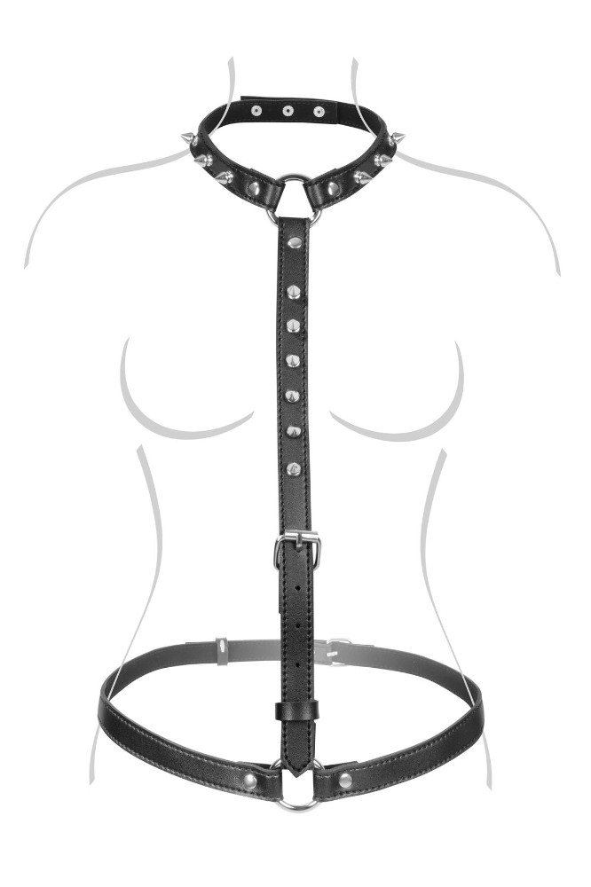 Портупея на тіло Fetish Tentation Sexy Adjustable Harness - зображення 1