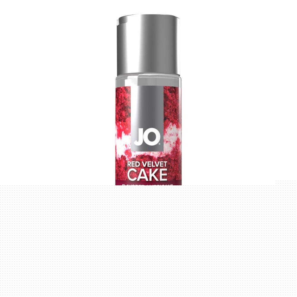 Змазка на водній основі JO Red Velvet Cake (60 мл), без цукру, рослинний гліцерин - зображення 1