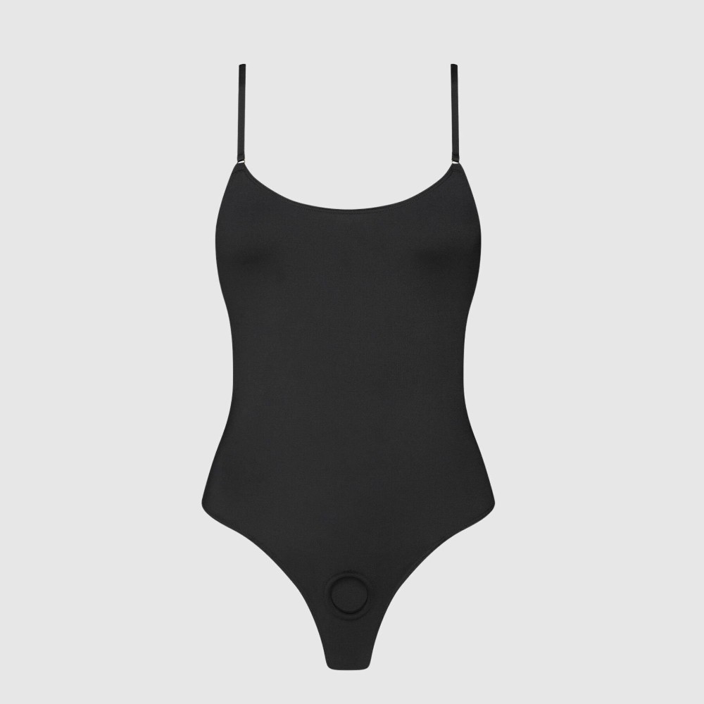 Боді з фіксацією дилдо Strap-On-Me Harness Body Signature – M – Black - зображення 1