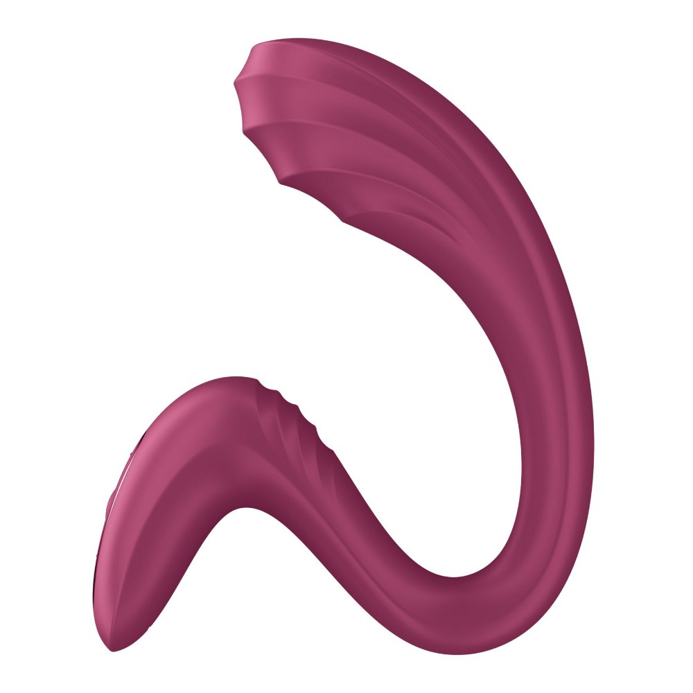 Вагінально-кліторальний вібратор Satisfyer G for Goddess 3 Wine Red (м'яте паковання!!!) - зображення 1